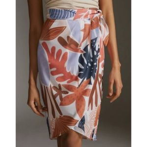 Anthropologie hutch wrap skirt nwot size 12